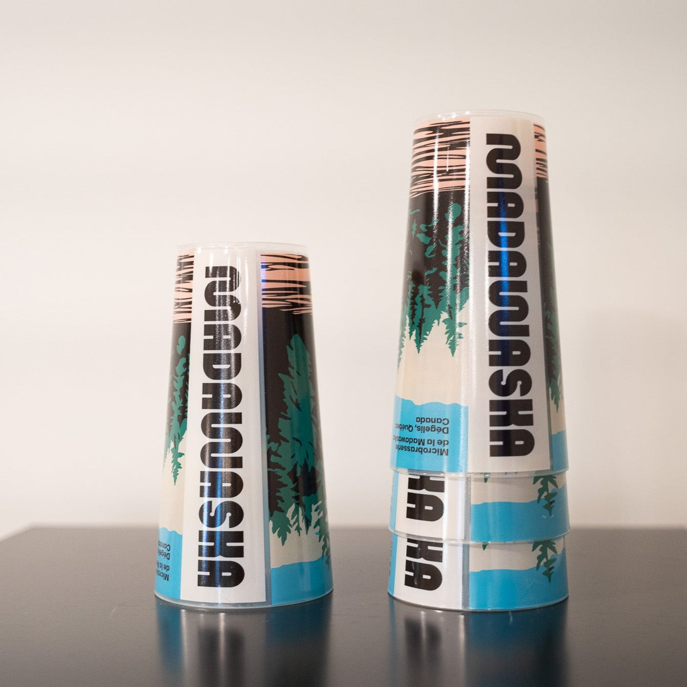 Verres (4) réutilisables