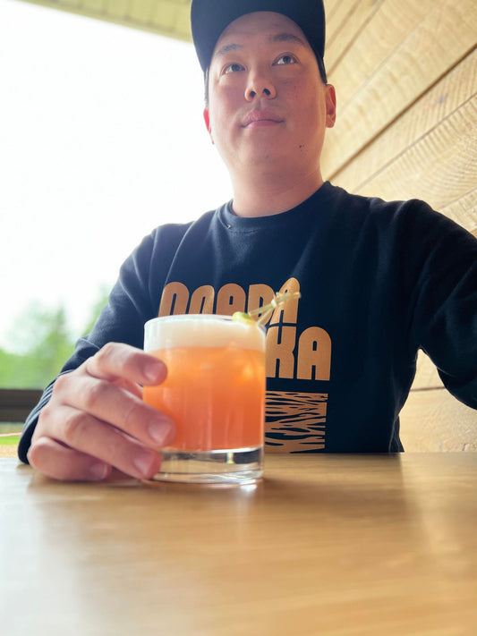 Crewneck Madawaska « vague »